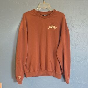 Men's Crewneck Sweatshirt in Rust